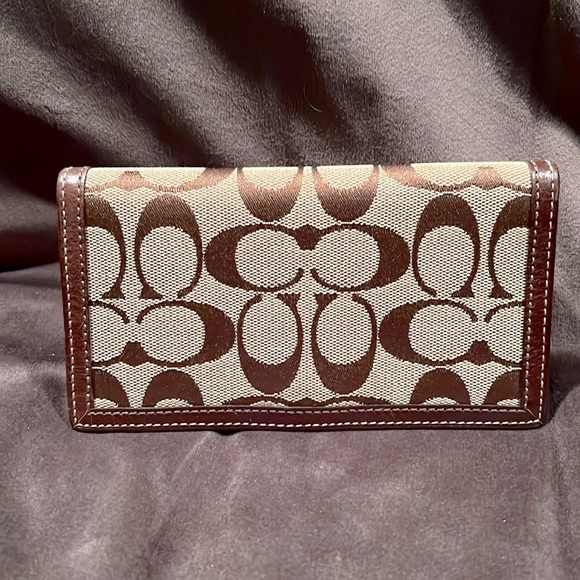 Coach Bags Coach Checkbook Cover Poshmark